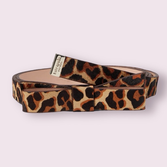 kate spade Accessories - Kate Spade New York Haircalf Bow Belt